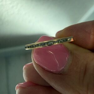 Kendra Scott Gold Ring with Silver Accents